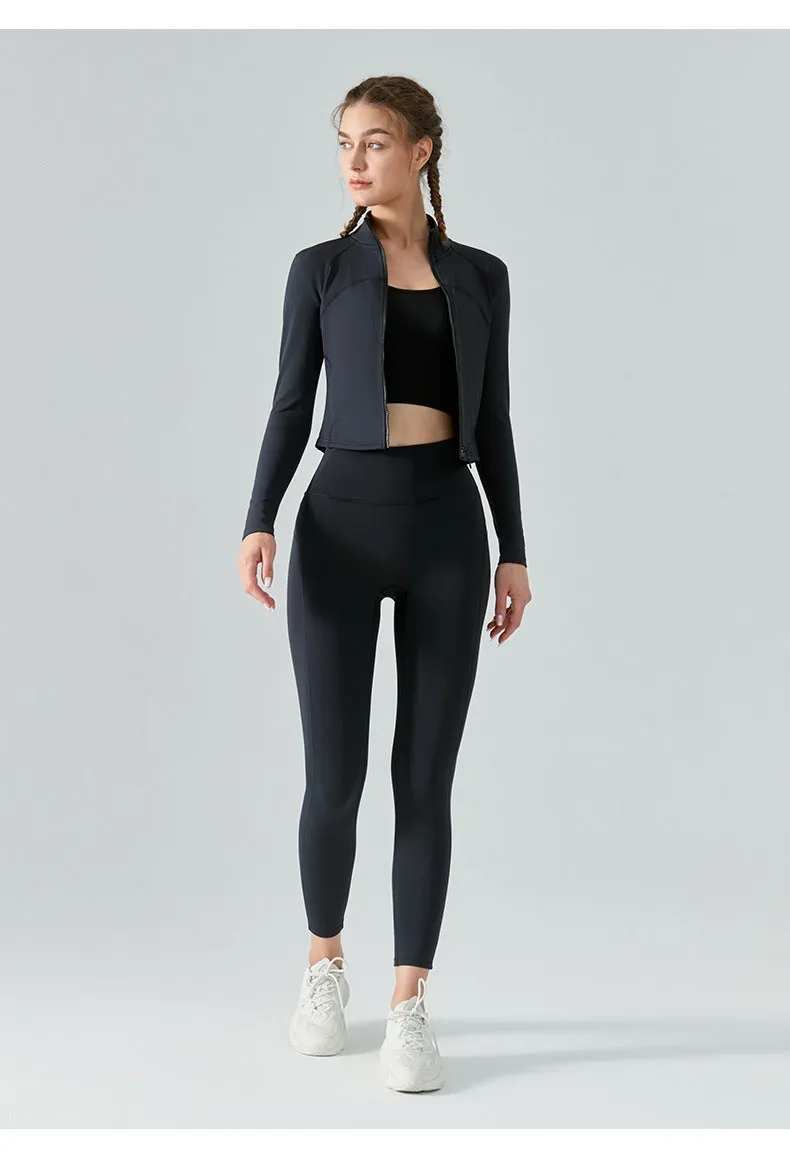 Warm Fleeced Top & Leggings Set