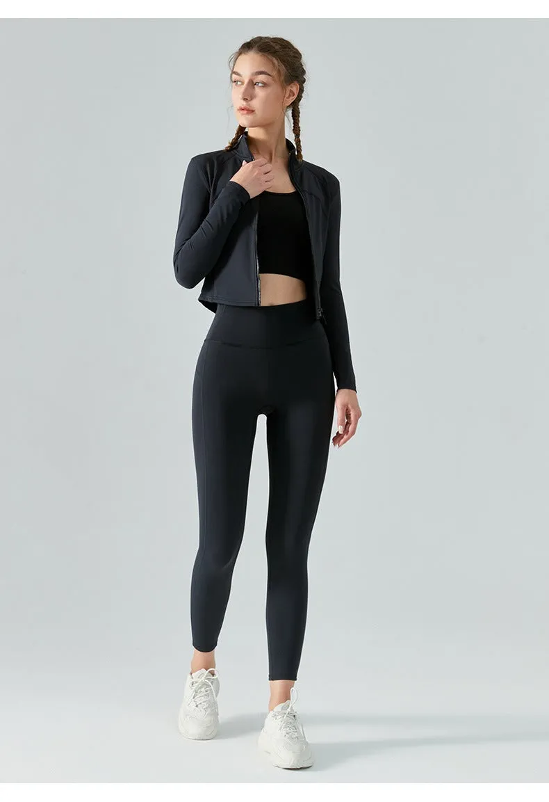 Warm Fleeced Top & Leggings Set