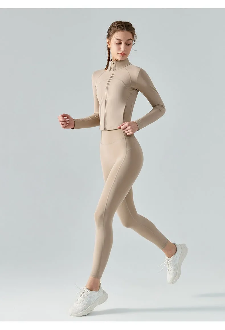 Warm Fleeced Top & Leggings Set