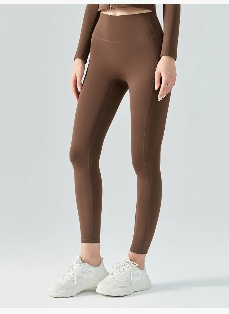 Warm Fleeced Top & Leggings Set