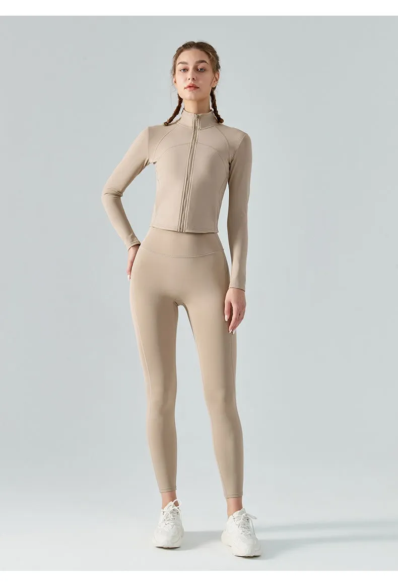 Warm Fleeced Top & Leggings Set