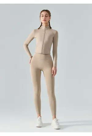Warm Fleeced Top & Leggings Set