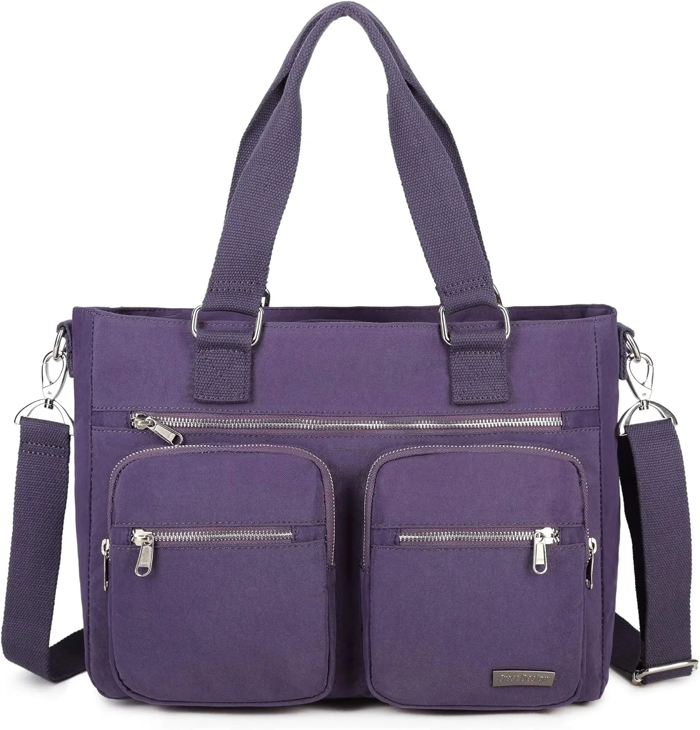 Water Repellent Nylon Shoulder Handbag - Laptop Tote Briefcase Clinical Bag