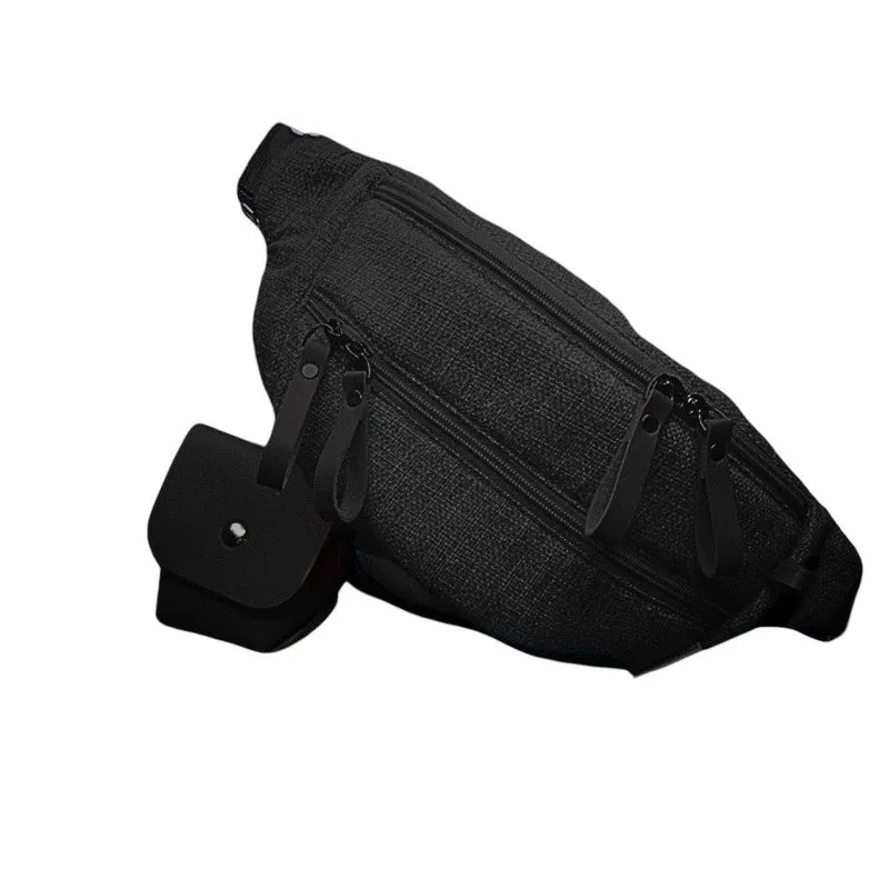 Waterproof Fanny Bag - Black
