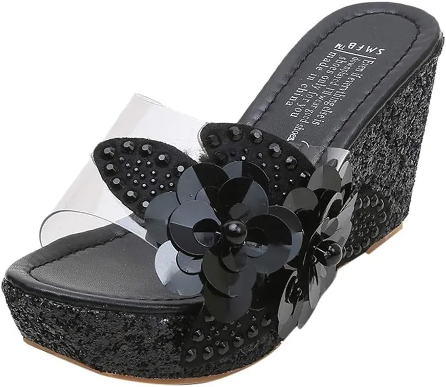 Wedge Sandals for Women Adjustable Hook and Loop Closure Gladiator Sandals with Platform Heel for Outdoor Vacation Orthopedic Sandal Beach Dressy Flip Flops for Wide Toe 2025 Spring