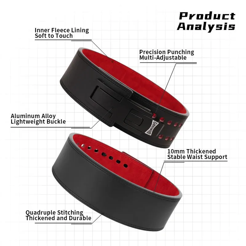 Weightlifting Wide Belt Fitness Protective Gear Powerlifting Belty Gym Barbell Squat Deadlift Strength Waist Support Lever Belt