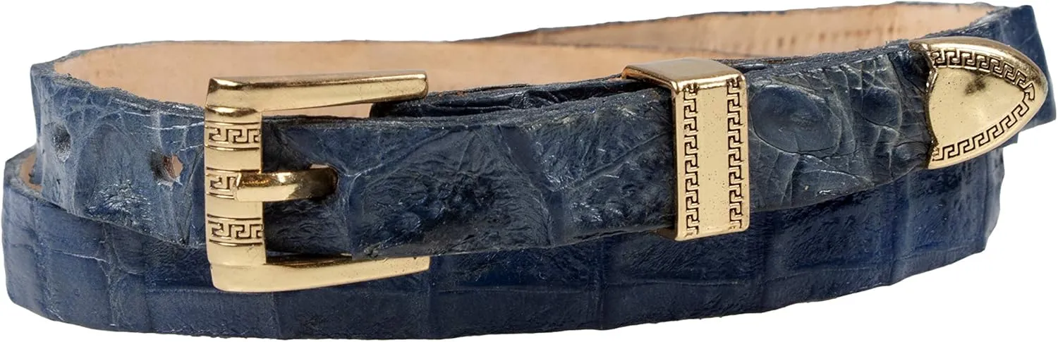Western Cowboy Hat Band Crocodile Leather Multiple Colors Toquillas para texanas