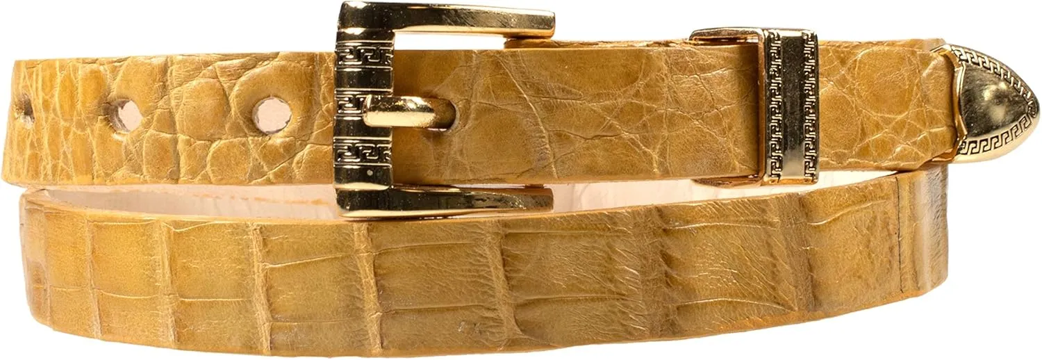 Western Cowboy Hat Band Crocodile Leather Multiple Colors Toquillas para texanas