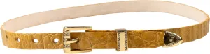 Western Cowboy Hat Band Crocodile Leather Multiple Colors Toquillas para texanas