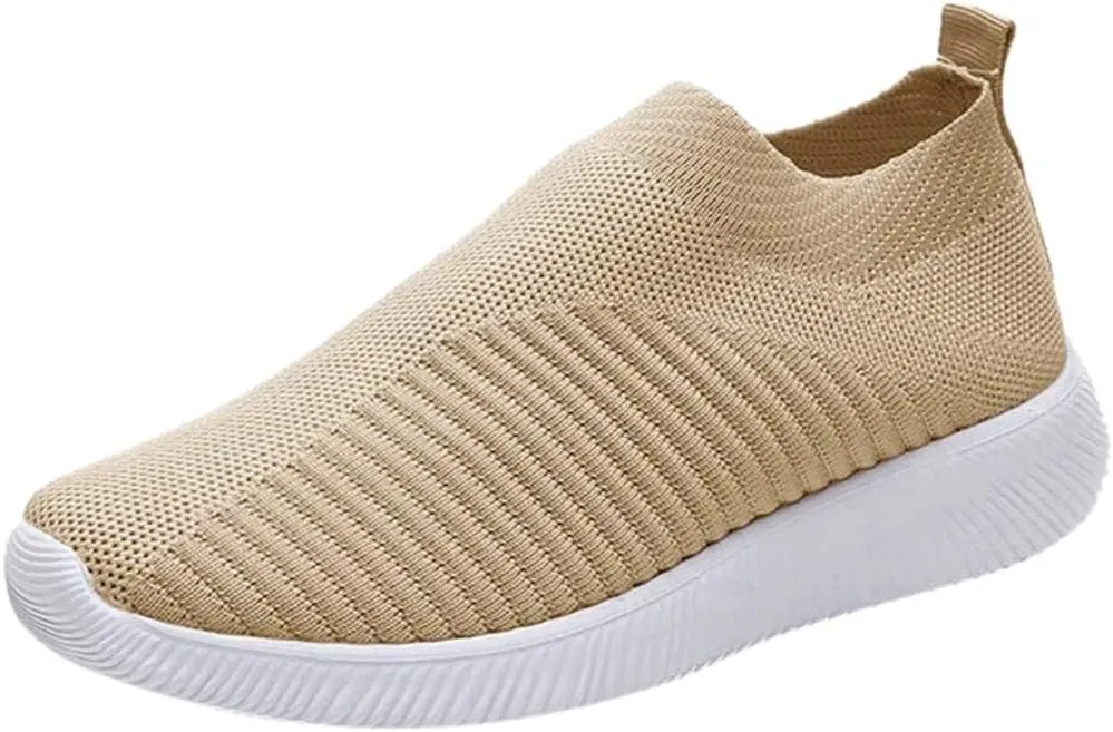Women Running Shoes Lightweight Tennis Shoes Non Slip Running Shoes for Men Walking Shoes Casual Wedge Sneakers White Tennis Shoe Loafers Shoe