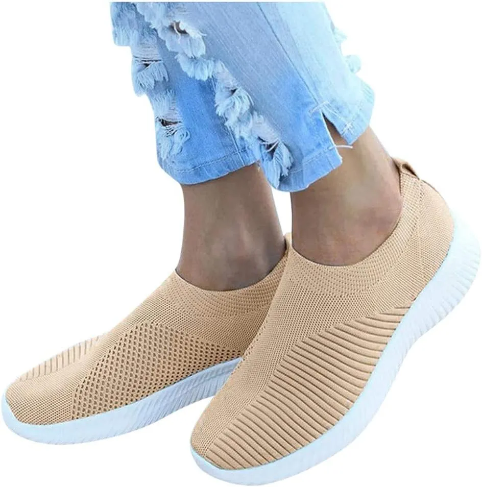 Women Running Shoes Lightweight Tennis Shoes Non Slip Running Shoes for Men Walking Shoes Casual Wedge Sneakers White Tennis Shoe Loafers Shoe