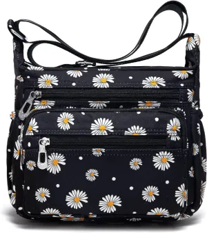 Women Shoulder Handbag Roomy Multiple Pockets Bag Ladies Crossbody Purse Tote Top Handle Satchel