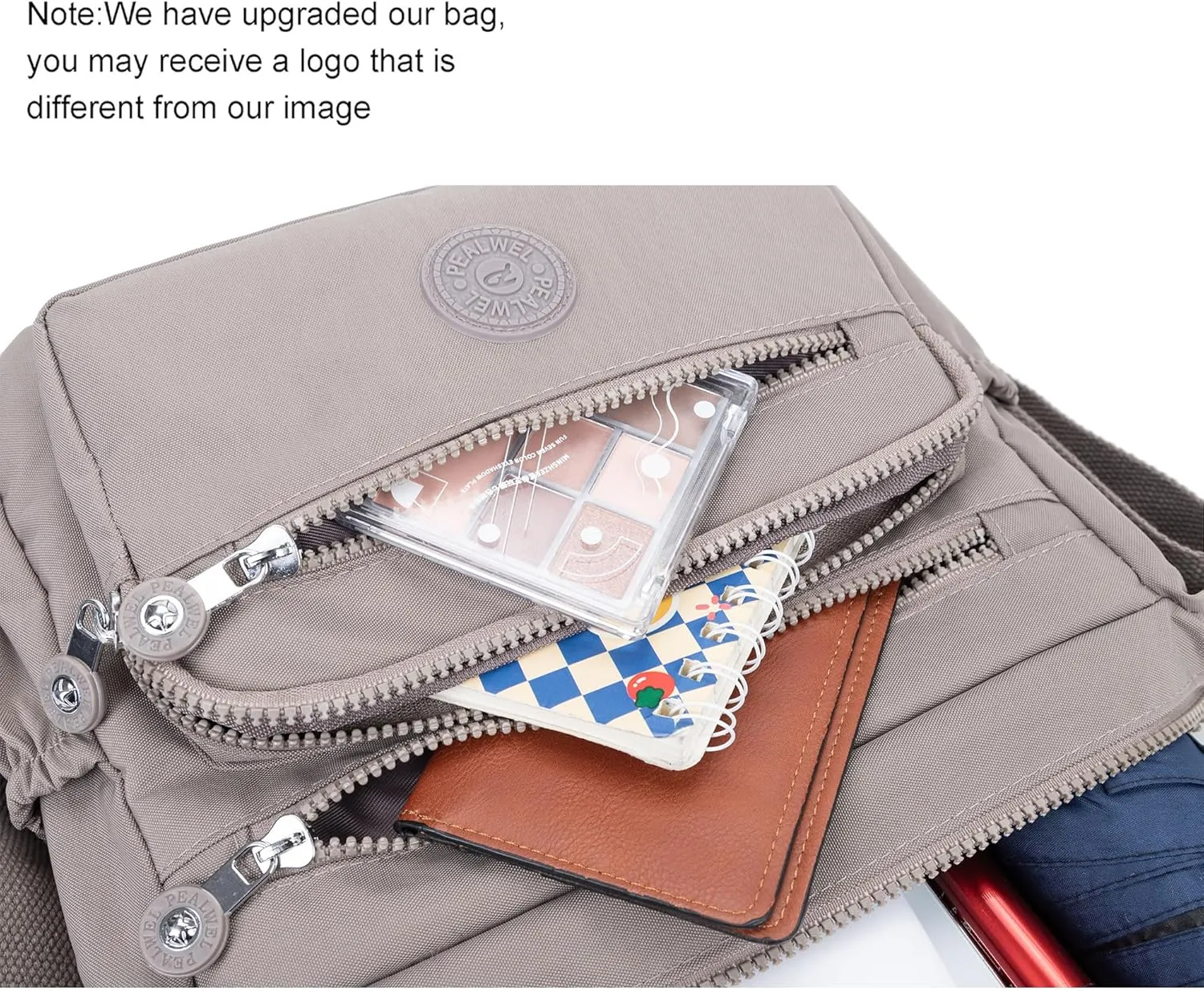 Women Shoulder Handbag Roomy Multiple Pockets Bag Ladies Crossbody Purse Tote Top Handle Satchel
