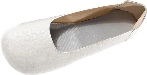 Womens Ballerina Ballet Flats Shoes Wide Width Soft Flats Comfort Foldable Round Toe Dressy Comfortable Slip On Dress Shoes