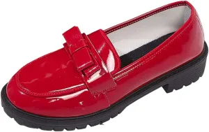 Women's Casual Slip On Loafers Round Toe Low Heel Dress Shoes Comfortable Everyday Wear for Spring Summer