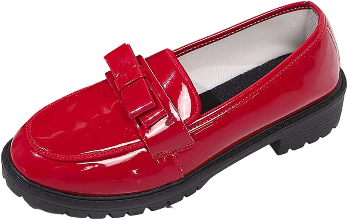 Women's Casual Slip On Loafers Round Toe Low Heel Dress Shoes Comfortable Everyday Wear for Spring Summer