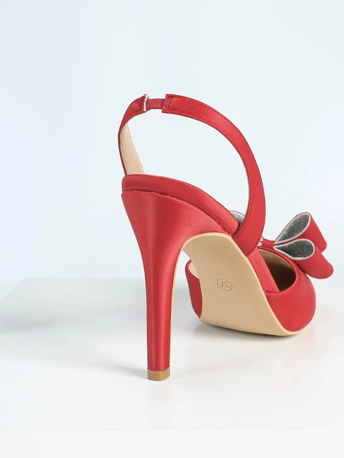 Women's Olive Green Patent Leather Pointed Toe High Heel Sandals, Bow-Embellished T-Strap Design, Stylish Evening Shoes, Trendy Party Footwear, Elegant Open-Toe High Heels